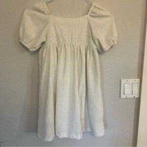 Mayoral‎ Girls White Knit Dress Size 8